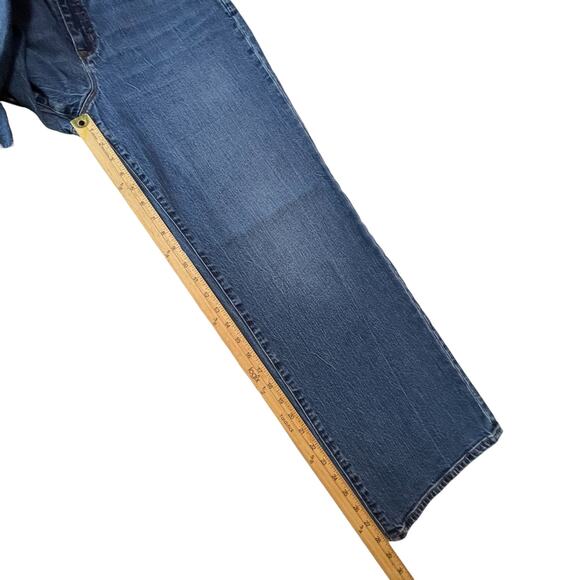 J.Crew Full Length Wide Leg Jeans Women’s 30 Blue Denim High Rise - Picture 7 of 10